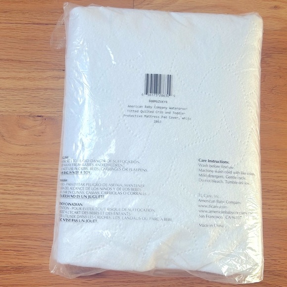 American Baby Company Waterproof Crib Protective Mattress Pad Cover NEW - Picture 1 of 5